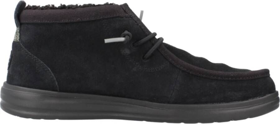 Hey Dude Warmte Veterschoenen Black Heren