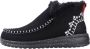HEYDUDE Denny Faux Shearling Dames Schoenen Wit Maat: 37 Leer Foot Locker - Thumbnail 1