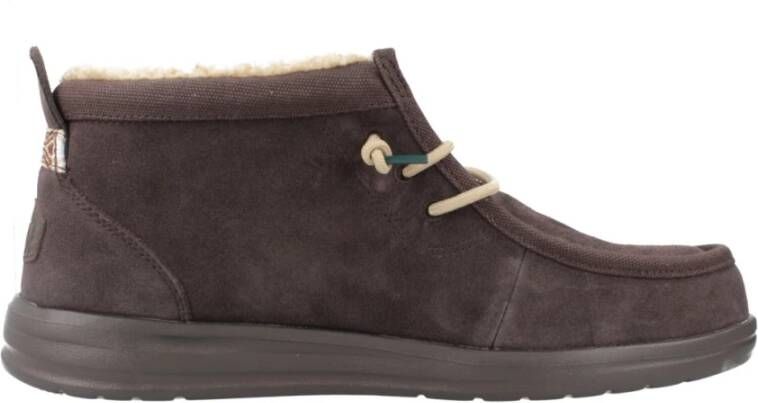 HEYDUDE Wally Mid GripR Warmth Heren Instappers Mole Brown - Foto 2