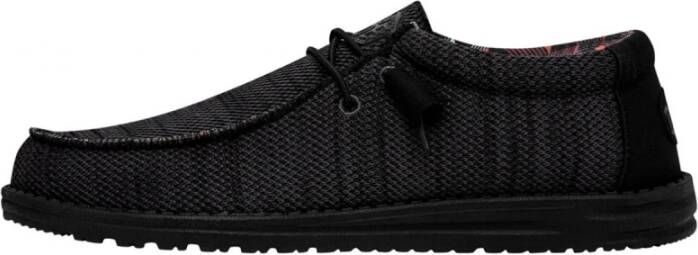 Hey Dude Zachte Wally Sox Classic Slip-On Sneaker Black Heren