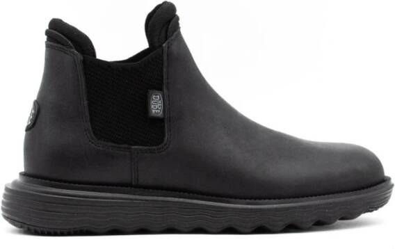 Hey Dude Zwarte Branson Boot Black Dames - Foto 3