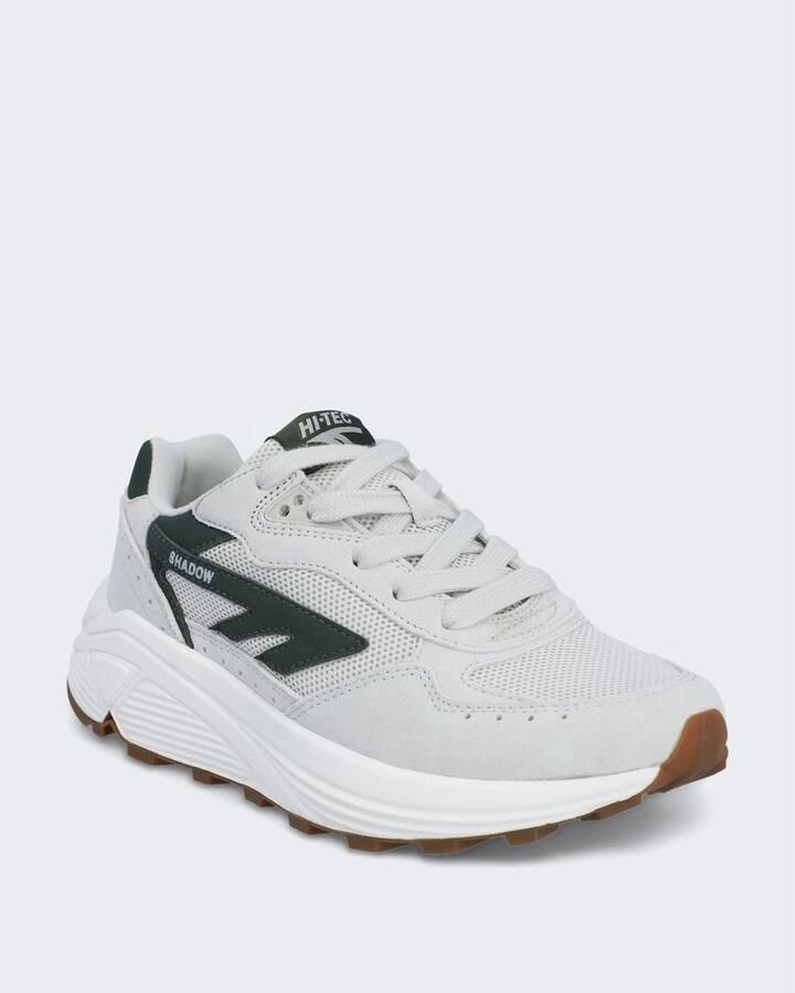 Hi-Tec HTS Shadow star white kombu green Suede Unisex - Foto 2