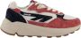 Hi-Tec Shadow | Madder Brown Pelican Bordeaux Mesh Lage sneakers Unisex - Thumbnail 2