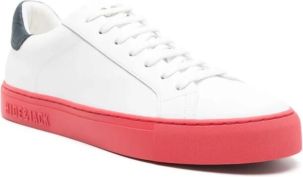 Hide&Jack Leren Sneaker met Ronde Neus - Foto 2