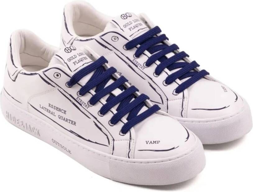Hide&Jack Lage Top Essence Serigrafia Sneakers