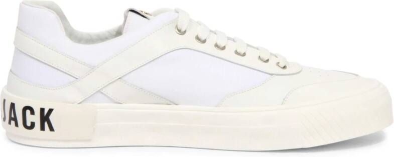 Hide&Jack Vulkanisch Wit Lage Top Schoenen