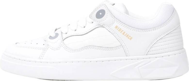 Hide&Jack Witte Heren Casual Sneakers Lente Zomer