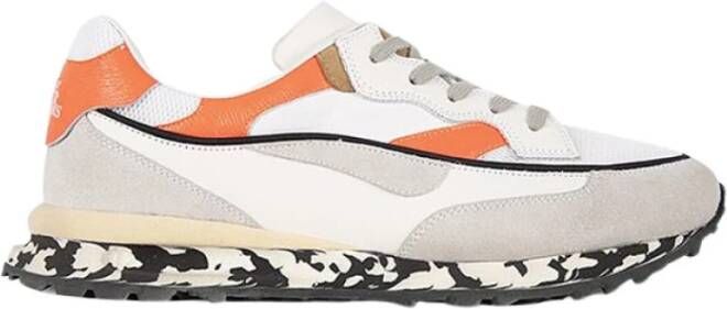 Hidnander 3Dome Lage Sneakers Oranje Heren