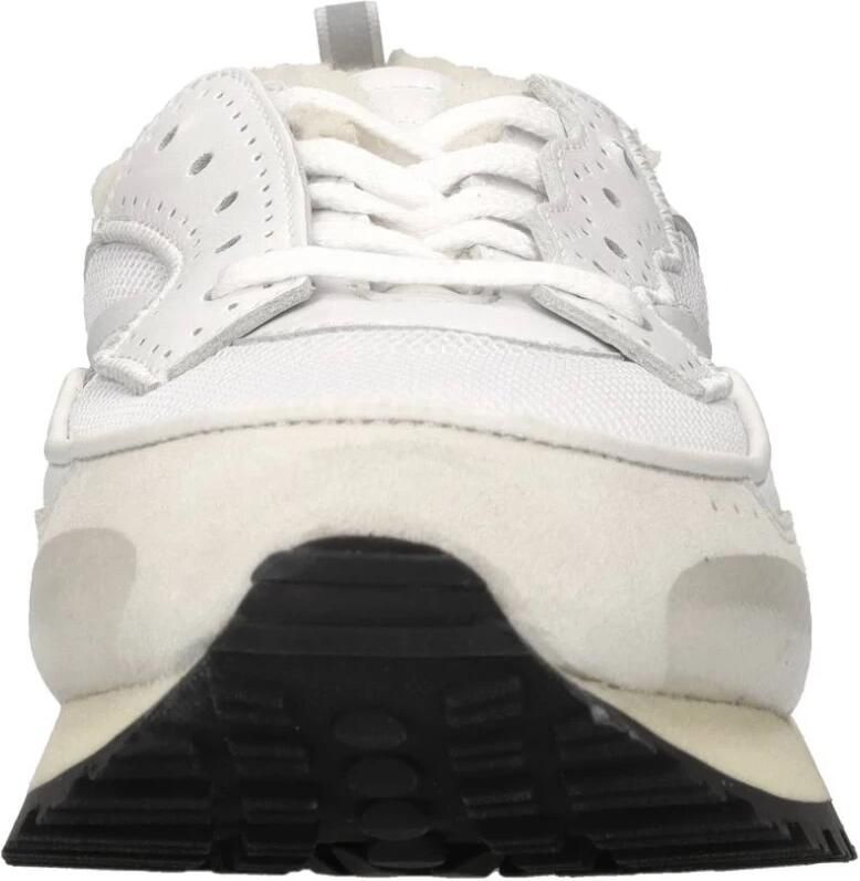 Hidnander Leren en Stoffen Sneakers - Foto 2