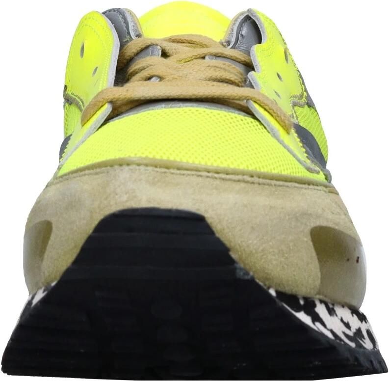 Hidnander Leren en Stoffen Sneakers - Foto 2