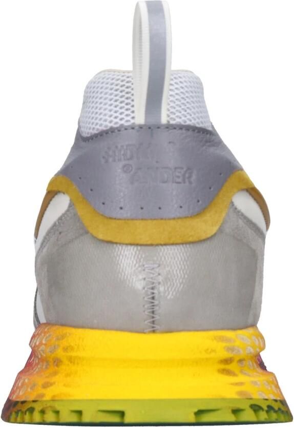 Hidnander Stijlvolle witte sneakers met ingewikkelde stiksels White Heren - Foto 3