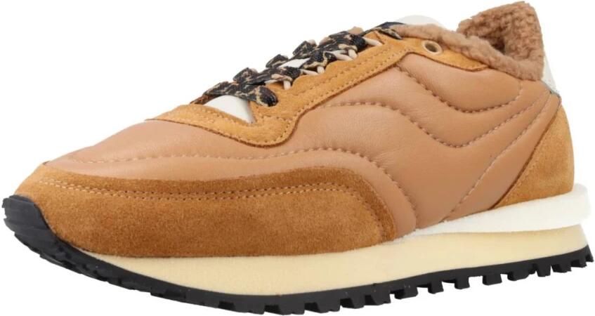 Hidnander Retro Polar Fleece Runner Sneakers Beige Dames - Foto 2