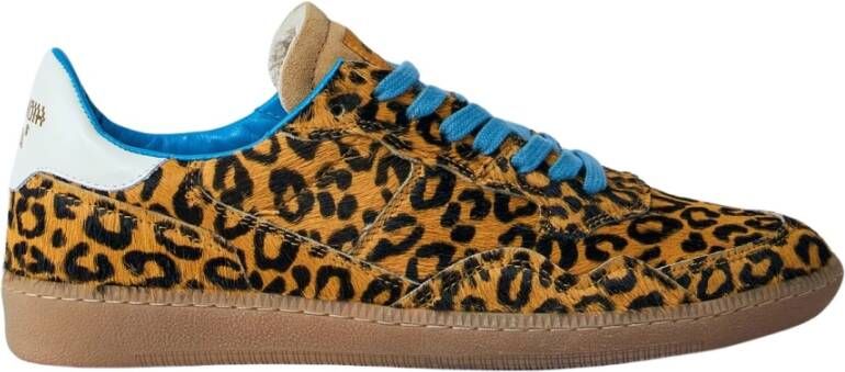 Hidnander Leopard Print Low-Top Sneakers