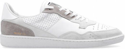 Hidnander Rode Sneakers met Blauwe Details