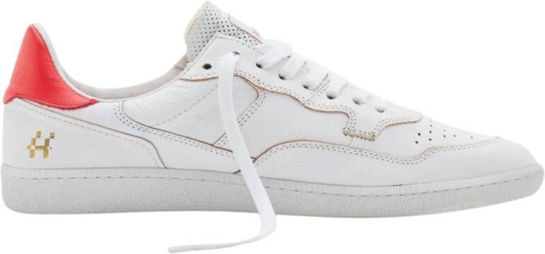 Hidnander Mega T Wit Rood White Dames