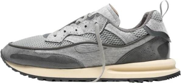 Hidnander Hoogwaardige sneakers voor modieuze mannen Grijs Heren