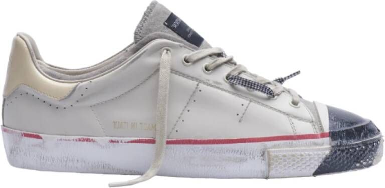 Hidnander Minimalistische Lage Sneakers White Heren