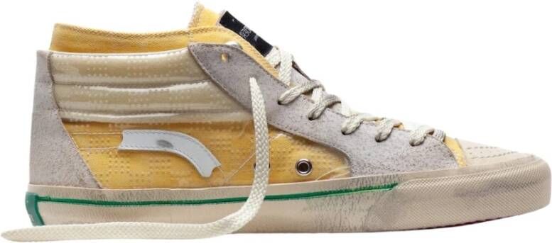Hidnander Retro mid-top sneaker geïnspireerd door basketbal en skateboard