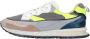 Hidnander Sneakers Beige Multicolor Heren - Thumbnail 3