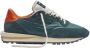Hidnander Track Edition Sneakers Racing Green Fluo Orange Green Dames - Thumbnail 2