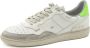 Hidnander Witte Fluogroene Sneakers voor Dames White Dames - Thumbnail 1