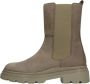 Bruin Tinten H1238 Chelsea boots Enkellaarsjes Meisjes Taupe - Thumbnail 3