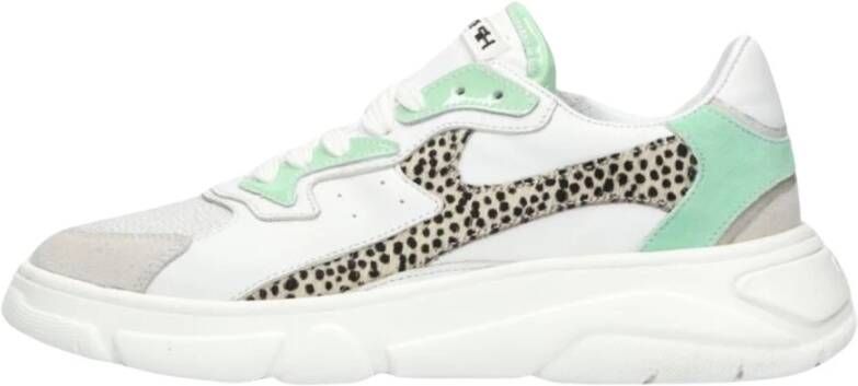 Hip Witte Lage Sneaker H1096L Multicolor Dames
