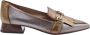 HISPANITAS Instappers Dames Chi243573 Met Maat: 37 Materiaal: Leer Kleur: Zilver - Thumbnail 1