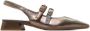 Hispanitas Gouden Metallic Ballet Flats Vrouwen Yellow Dames - Thumbnail 1