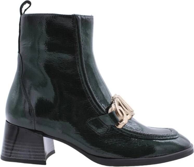 Hispanitas Bertolli Haklaarzen Stijlvol en Comfortabel Groen Dames - Foto 5