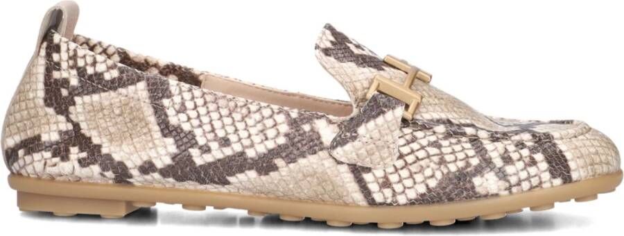 Hispanitas Beige Instap Schoenen voor Dames