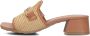 HISPANITAS Muiltjes Dames Rhv254071 Maat: 41 Materiaal: Raffia Kleur: Beige - Thumbnail 2