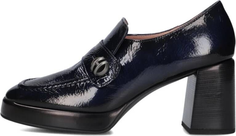 Hispanitas Blauwe Lakleren Hakken