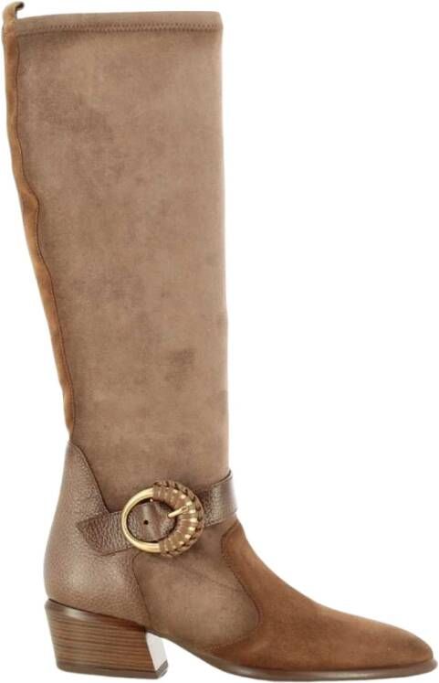 Hispanitas Bruine Damesschoenen Stijl Phi254257 - Foto 3