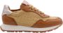 HISPANITAS Lage Sneakers Dames Rhv254045 Maat: 37 Materiaal: Raffia Kleur: Bruin - Thumbnail 2