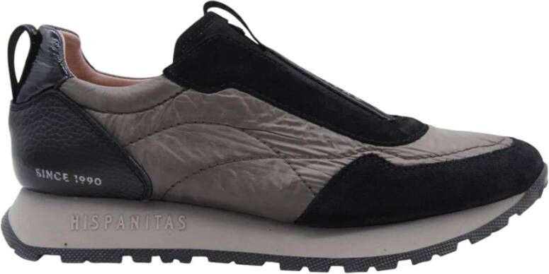 HISPANITAS Lage Sneakers Dames Hi254222 Suède Zwart