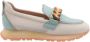 HISPANITAS Lage Sneakers Dames Hv253948 Maat: 42 Materiaal: Leer Kleur: Groen - Thumbnail 2