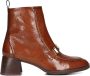 HISPANITAS Enkellaarsjes Dames Hi243727 Maat: 39 Materiaal: Lakleer Kleur: Cognac - Thumbnail 2