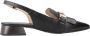 Hispanitas Fringe Sandal Pumps Black Dames - Thumbnail 2