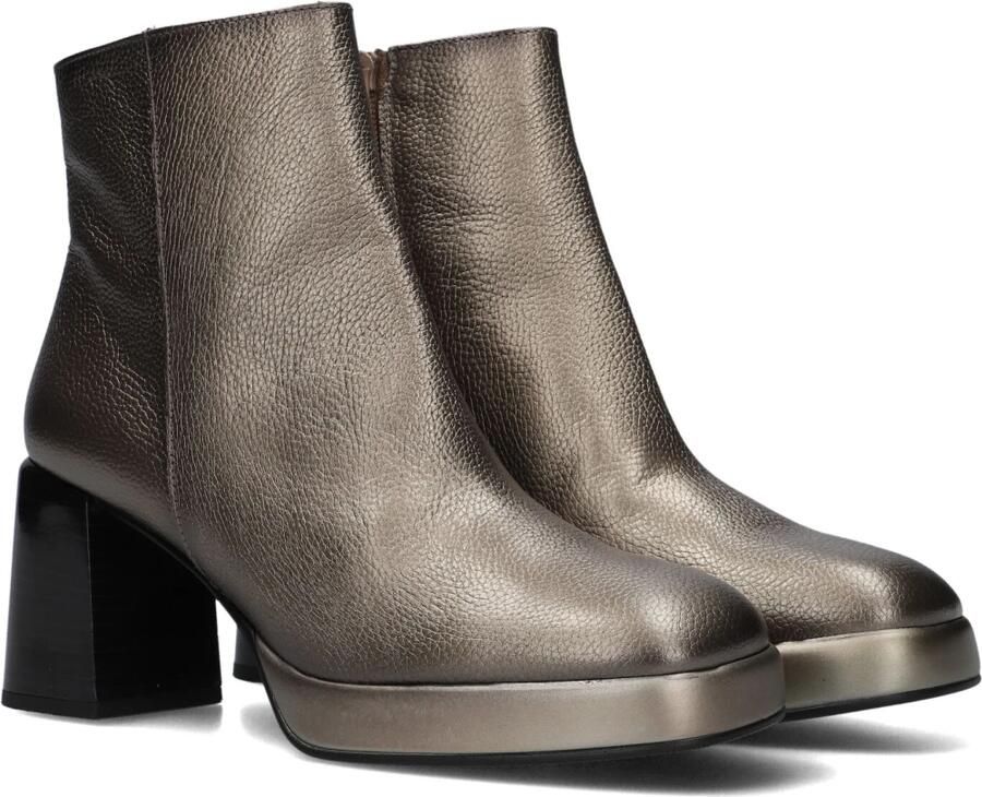 HISPANITAS Enkellaarsjes Dames Hi243674 Met Leer Brons - Foto 2