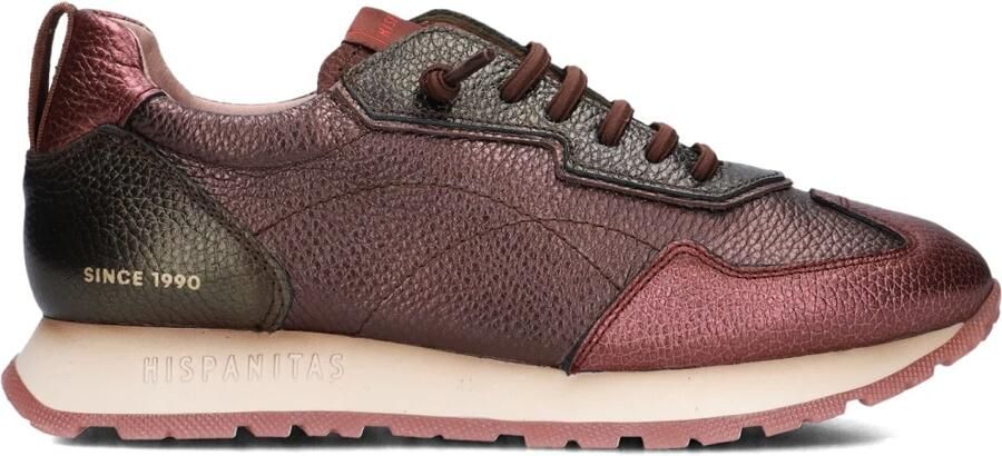 HISPANITAS Lage Sneakers Dames Chi254312 Maat: 42 Materiaal: Leer Kleur: Bronskleurig - Foto 3