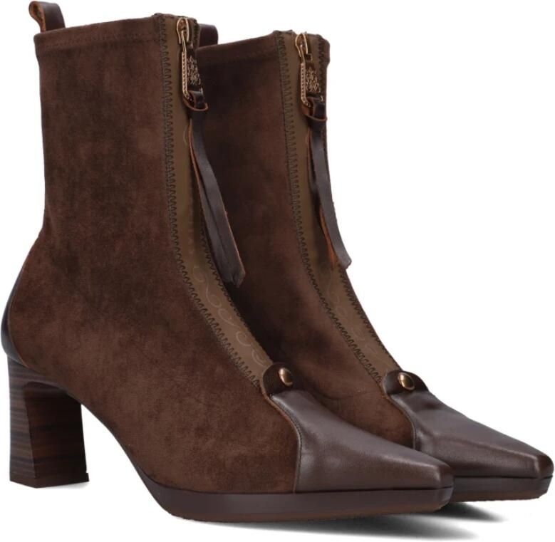 HISPANITAS Enkellaarsjes Dames Hi265085 C001 Suède Bruin - Foto 10