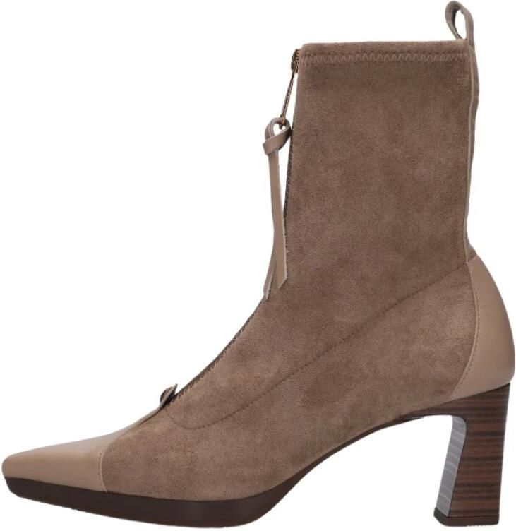 HISPANITAS Enkellaarsjes Dames Hi265085 C005 Suède Taupe - Foto 3