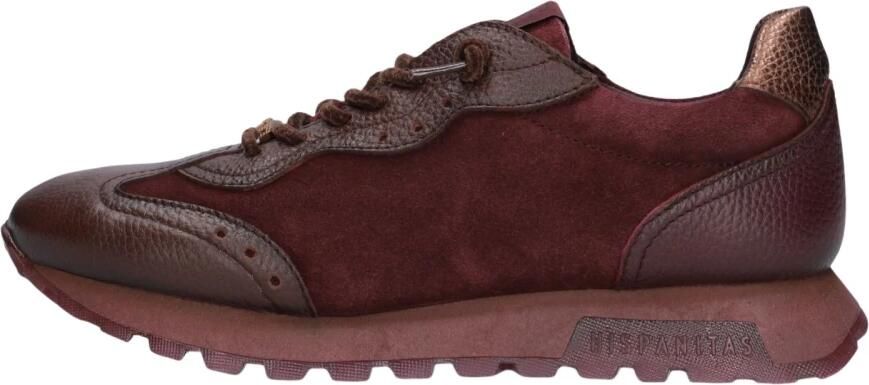 HISPANITAS Lage Sneakers Dames Chi265106 C005 Suède Bordeaux