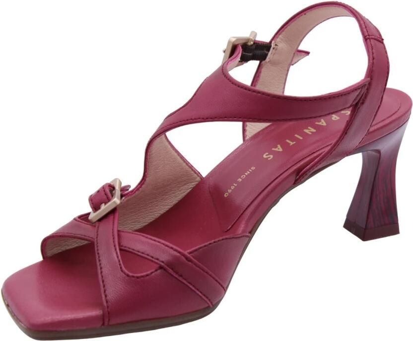 HISPANITAS Hakken Dames Hv264814 Leer Rood - Foto 2
