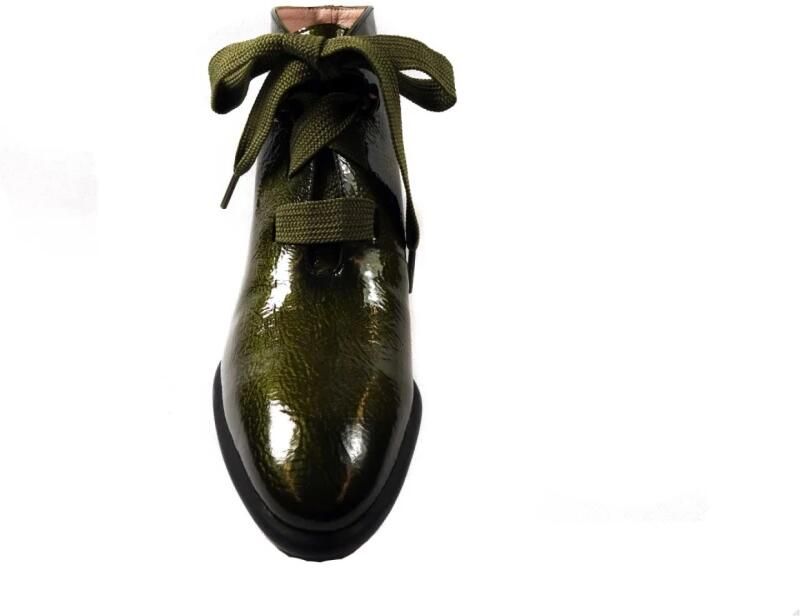 Hispanitas veterlaarsje HI254255 groen lakleer - Foto 3