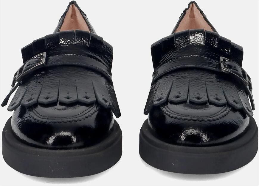 Hispanitas Leren mocassin met franje