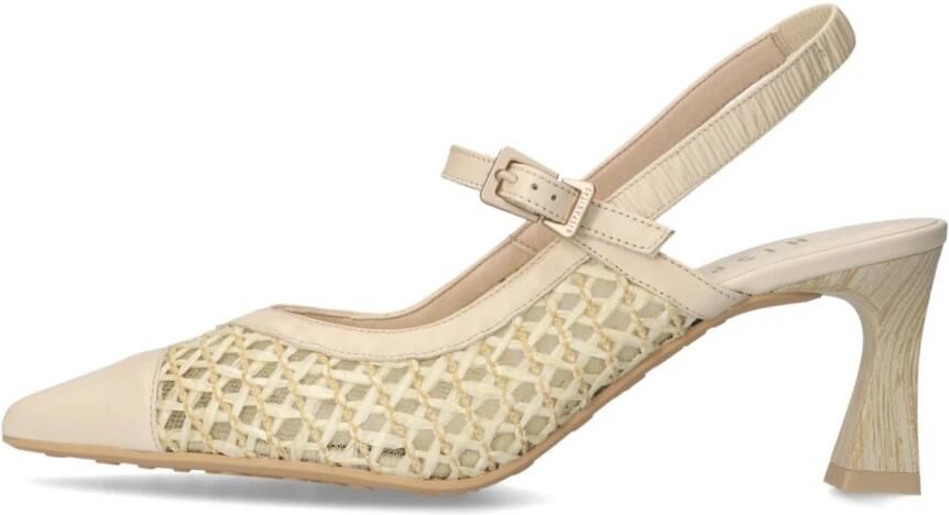 HISPANITAS Slingbacks Dames Rhv264671 Maat: 40 Materiaal: Raffia Kleur: Beige - Foto 4