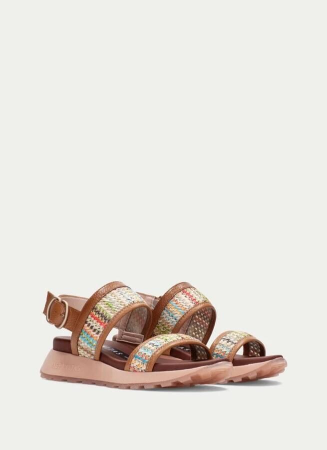 Hispanitas Dames sandalen RHV264714 Tanzania Cognac mulicolor - Foto 6