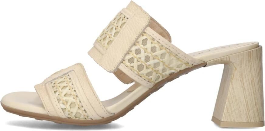 HISPANITAS Muiltjes Dames Rhv264747 Maat: 41 Materiaal: Raffia Kleur: Beige - Foto 2